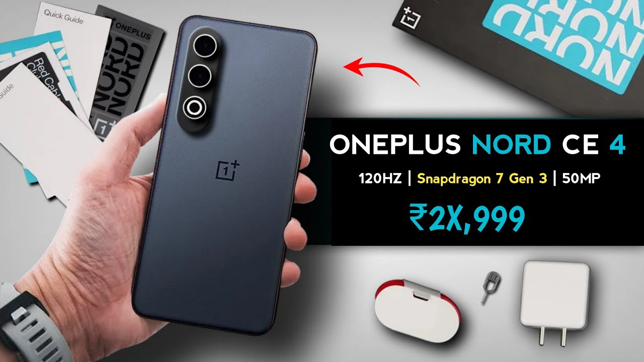 200 MP Ai कैमरा और 6000mah की बैटरी मिलेगी OnePlus Nord CE 4 Lite 5G smartphone मैं जाने कीमत