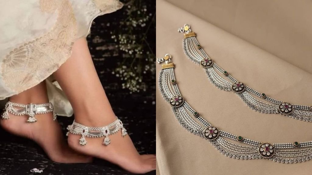 Fancy Payal Design Silver: हर मौके के लिए एक से बढ़कर एक फैंसी सिल्वर पायल डिज़ाइन्स