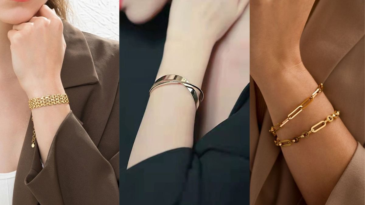 Gold Bracelet Design: लड़कियों के लिए ट्रेंडी गोल्ड ब्रेसलेट डिज़ाइन्स जो बनाएं आपके लुक को सबसे यूनिक