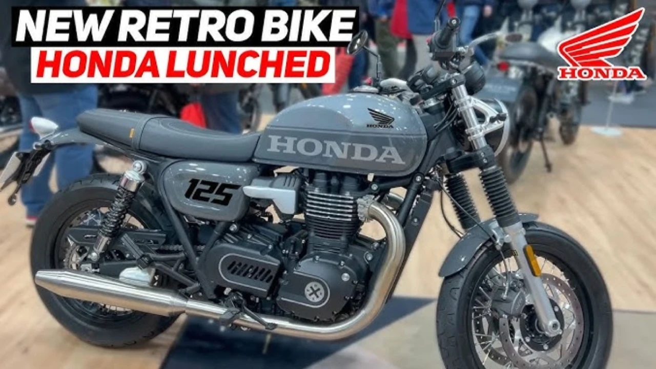 Honda की पहली 125cc रेट्रो बाइक भारत में जल्द लॉन्च कीमत सिर्फ ₹1.05 लाख!