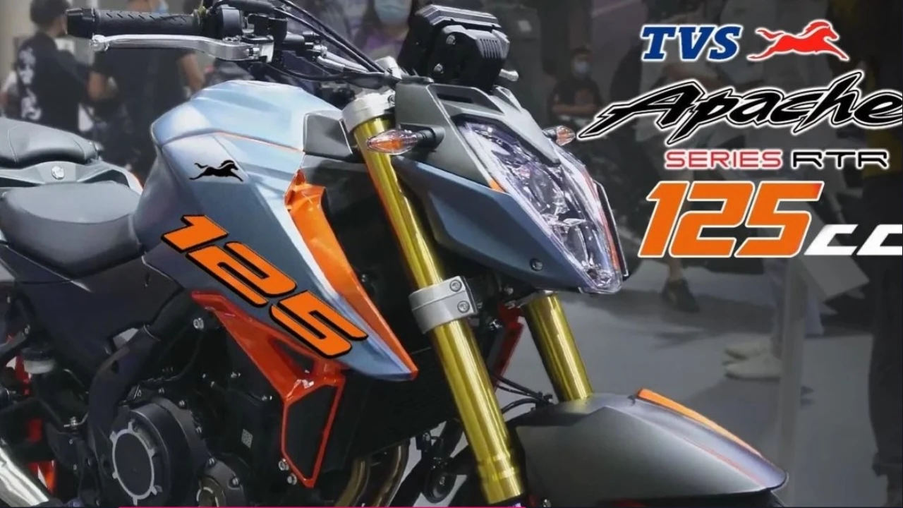 TVS Apache RTR 125: स्पोर्टी लुक और धांसू फीचर्स के साथ इंडिया में जल्द होगी लॉन्च