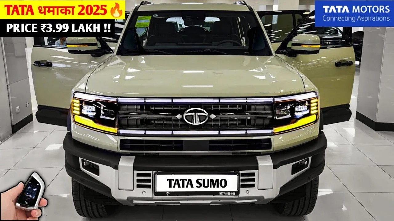 शक्तिशाली इंजन से मार्केट में उड़ायेंगी गर्दा Tata Sumo की SUV कार जाने खासियत